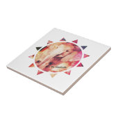 Sparen de Olephants, Baby Elephant Sunshine Tegeltje (Zijkant)