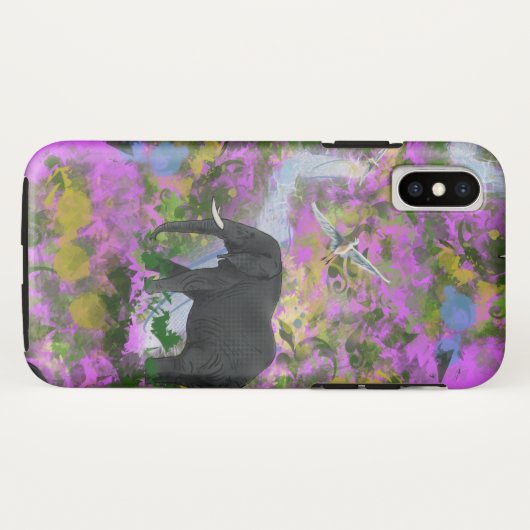 Sparen de Olephants Case-Mate iPhone Case (Achterkant (horizontaal))