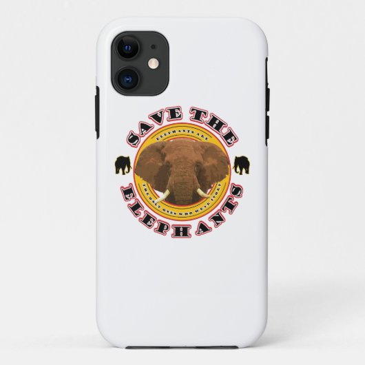 Sparen de Olephants Case-Mate iPhone Case (Achterkant)