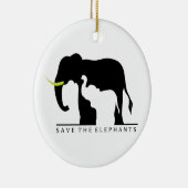 Sparen de Olephants Keramisch Ornament (Rechts)