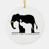 Sparen de Olephants Keramisch Ornament (Voorkant)