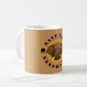 Sparen de Olephants Koffiemok (Voorkant links)