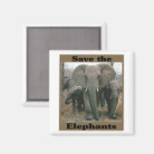 Sparen de Olephants Magneet (Voorkant / Achterkant)