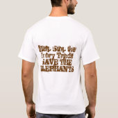 Sparen de Olephants T-shirt (Achterkant)