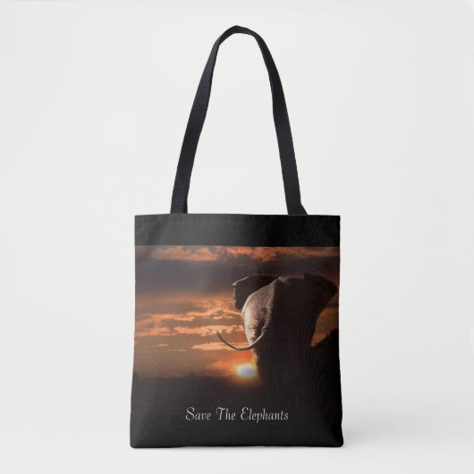 Sparen de Olephants Tote Bag (Voorkant)