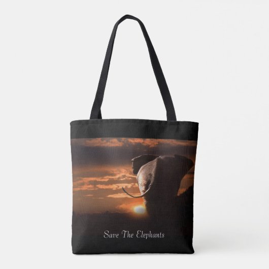 Sparen de Olephants Tote Bag (Achterkant)