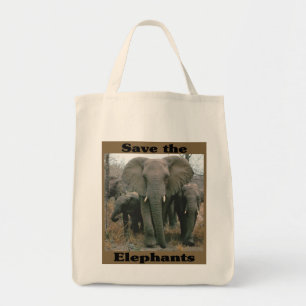 Sparen de Olephants Tote Bag