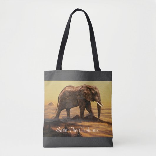Sparen de Olephants Tote Bag (Voorkant)