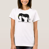 Sparen de Olephants (wit) T-shirt (Voorkant)