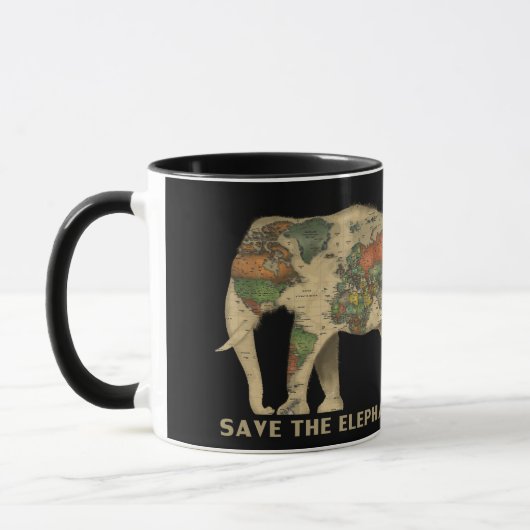 Sparen de olifanten mok (Links)