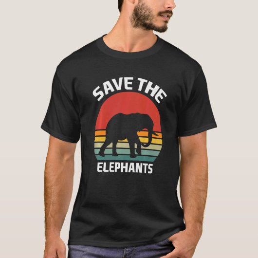 Sparen de olifantenolifant Elephant T-shirt (Voorkant)