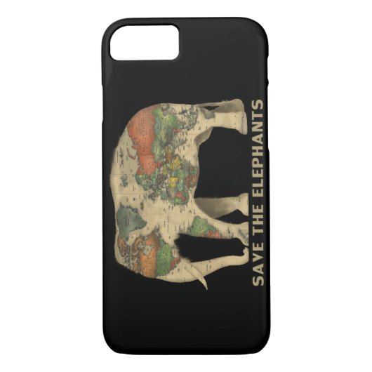 Sparen de olifantentelefoonzaak Case-Mate iPhone case (Achterkant)