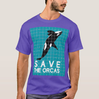 Sparen de Orcas Killer Whale Zee Panda 4 T-shirt