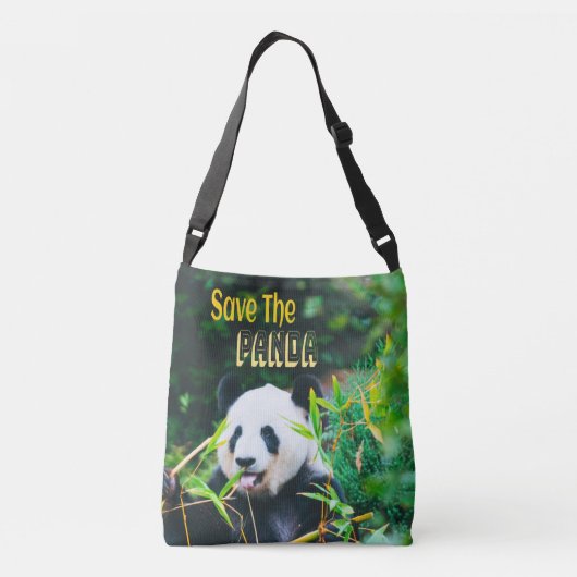Sparen de Panda Crossbody Tas (Achterkant)