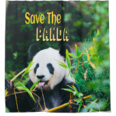 Sparen de Panda Douchegordijn (Voorkant)