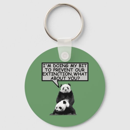 Sparen de Panda Sleutelhanger (Voorkant)