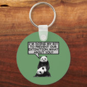 Sparen de Panda Sleutelhanger (Voorkant)
