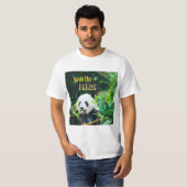 Sparen de Panda T-shirt (Voorkant volledig)