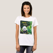 Sparen de Panda T-shirt (Voorkant volledig)
