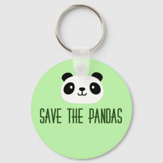 Sparen de Pandas Sleutelhanger
