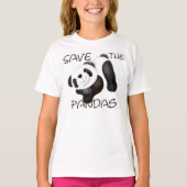 Sparen de Pandas T-Shirt (Voorkant)