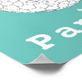 Sparen de Pangolin bedreigde Anima Wildlife Art Poster (Hoek)