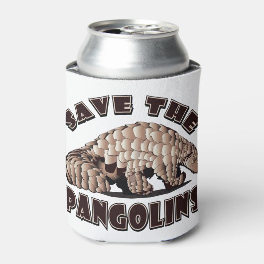 Sparen de Pangolins Blikjeskoeler (Blikje Voorkant)