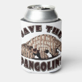 Sparen de Pangolins Blikjeskoeler (Blikje Achterkant)