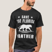 Sparen de Panther van Florida T-shirt (Voorkant)