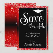 Sparen de Partij van de Graduatie van de Datum Bri Kaart (Voorkant / Achterkant)