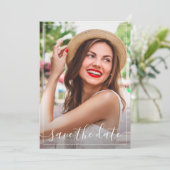 Sparen de Partij van de Graduatie van de Foto van  Kaart (Staand voorkant)