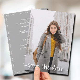 Sparen de Partij van de Graduatie van de Foto van  Kaart