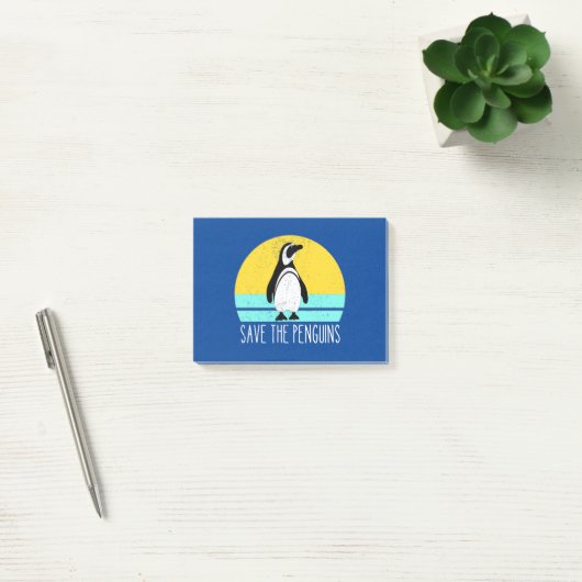 Sparen de pinguïns post-it® notes (Kantoor)