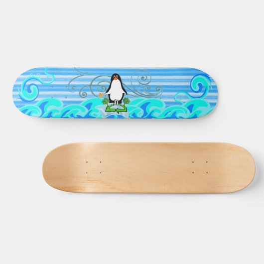 Sparen de Pinguïns Skateboard (Horizontaal)