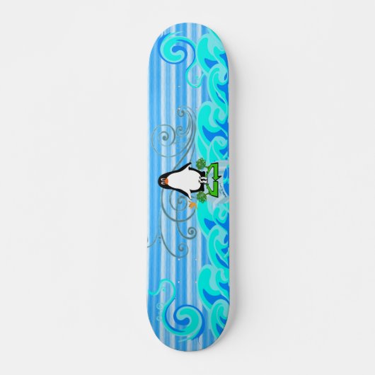 Sparen de Pinguïns Skateboard (Voorkant)