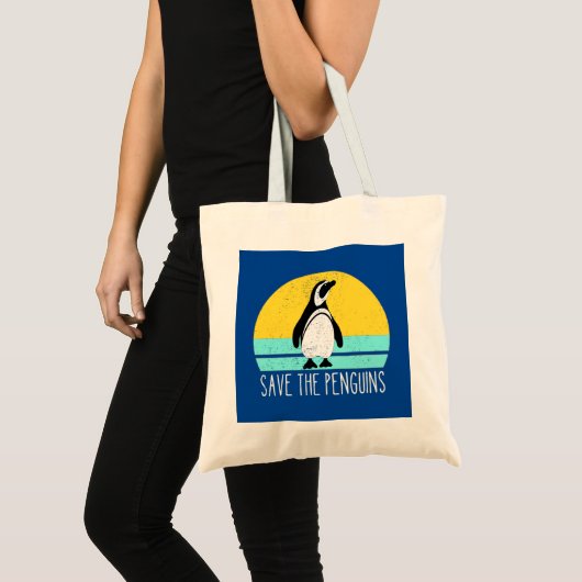 Sparen de pinguïns tote bag (Voorkant (product))