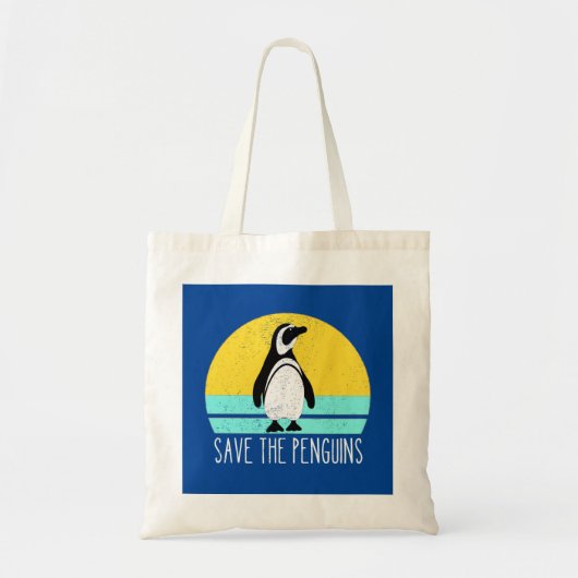 Sparen de pinguïns tote bag (Voorkant)