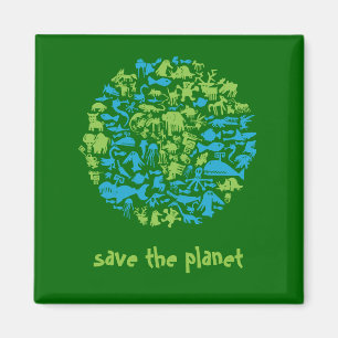 Sparen de planeet magneet