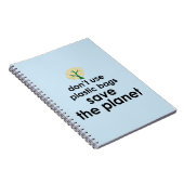 Sparen de planeet notitieboek (Rechterzijde)
