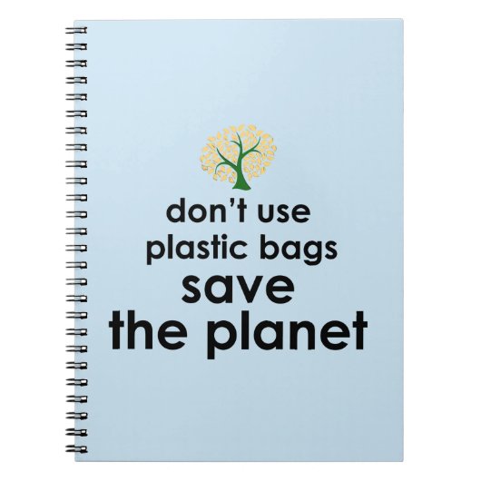 Sparen de planeet notitieboek (Voorkant)