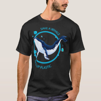 Sparen de planeet t-shirt