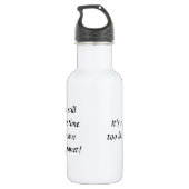 Sparen de planeet waterfles (Achterkant)