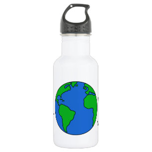 Sparen de planeet waterfles