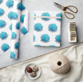 Sparen de Planet Dolphins Cadeaupapier