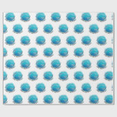 Sparen de Planet Dolphins Cadeaupapier (Vlak)