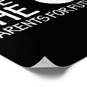 Sparen de Planet Ouders voor toekomstige milieu P Poster (Hoek)