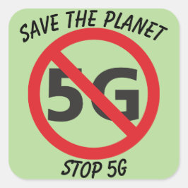 Sparen de Planet, Stop 5G sticker
