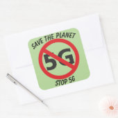 Sparen de Planet, Stop 5G sticker (Envelop)