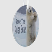Sparen de Polaire Beren Ornament (voorkant)
