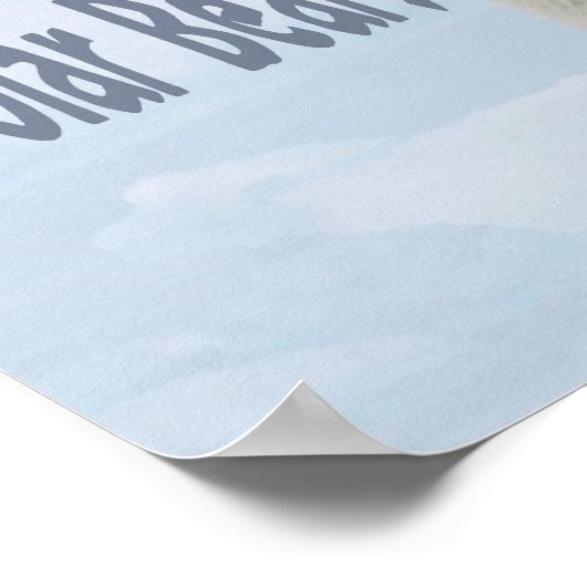 Sparen de Polaire Beren Poster (Hoek)